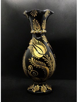 Altın Varak Desenli Vazo
