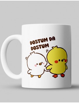 Dostum Da Dostum Civcivli Kupa Bardak