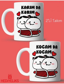 Karım da Karım & Kocam Da Bardak Takımı