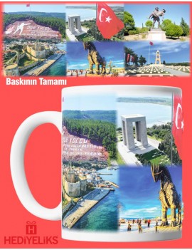 Çanakkale Fotoğraflı Hediyelik Bardak