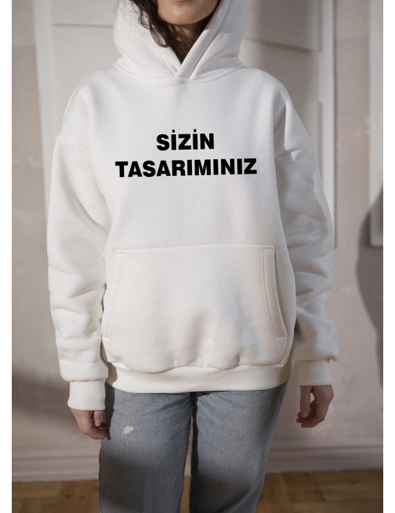 Kişiye Özel Kapşonlu Sweatshirt